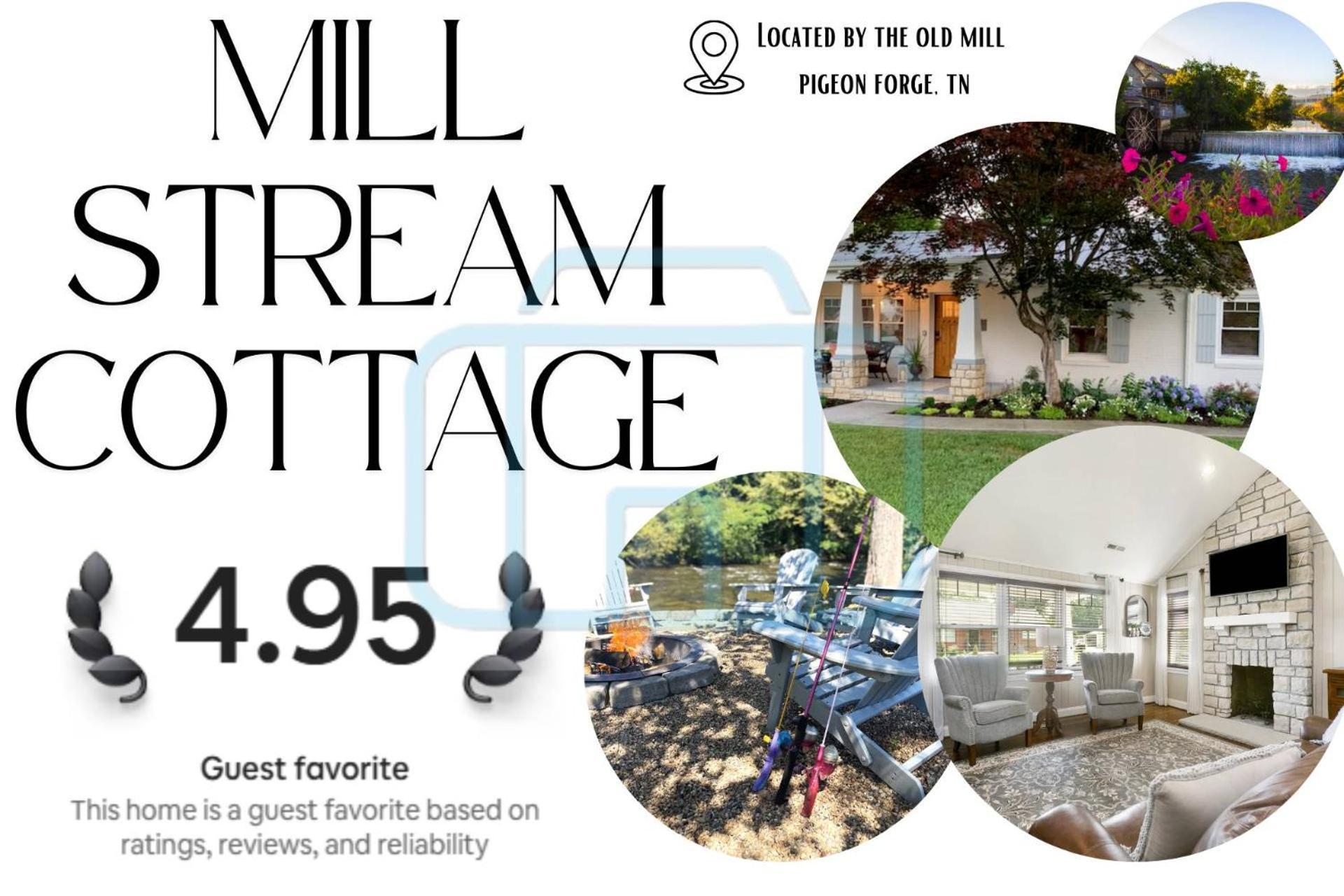 Mill Stream Cottage Pigeon Forge Bagian luar foto